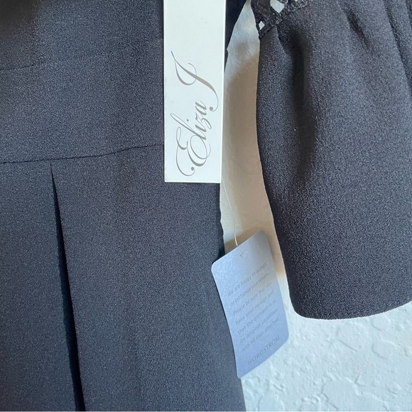 Eliza J Black Bell Sleeve Fit & Flare Dress Style EJ7M4254 Size 18 - Picture 13 of 15